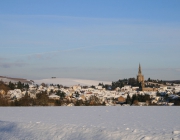 Verschneites Waldböckelheim