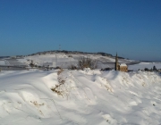 Schnee auf dem Mühlenberg