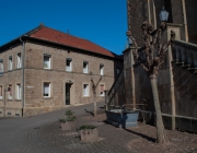Brunnen vor der kath. Kirche