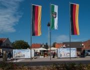 Blick über den neuen Platz