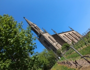 Ev. Bergkirche im Frühling